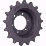 Bobcat T250, T300 Sprocket 6715821- Heavy Duty 6 Bolt Holes, 17 Teeth