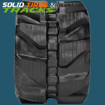 Set of 2 7"Excavator Rubber Tracks 180x72x44
