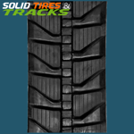Set of 2 7"Excavator Rubber Tracks 180x72x44